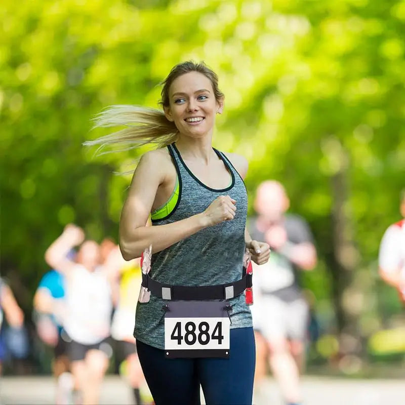 Marathon Race Number Belt