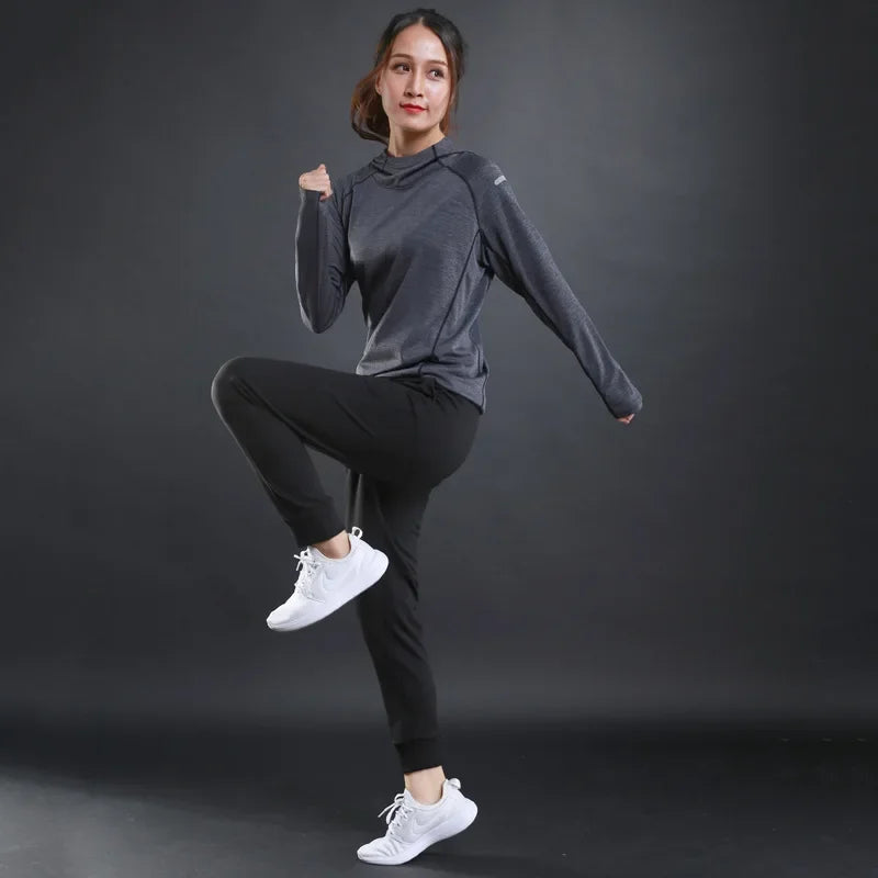 Women’s Compression Hoodie Sportswear