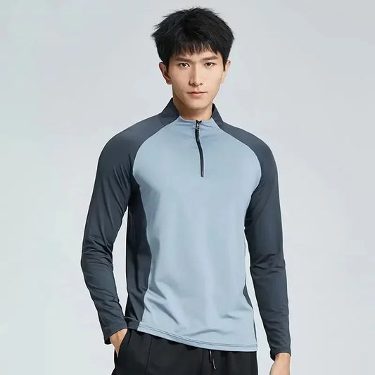 Men Long Sleeve Running Shirt