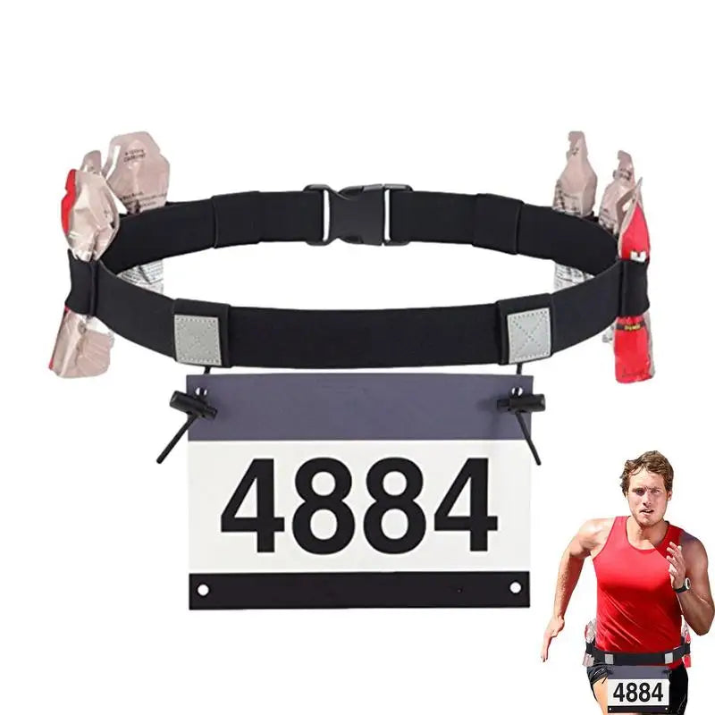 Marathon Race Number Belt