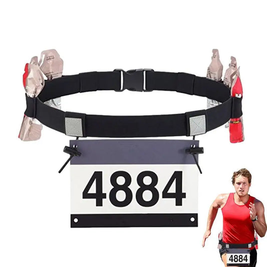 Marathon Race Number Belt